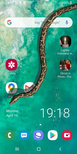 Snake on Screen Hissing Joke screenshot 5