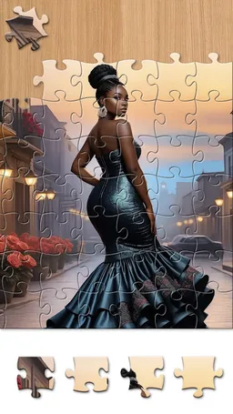 Black Jigsaw - Jigsaw Puzzles screenshot 3