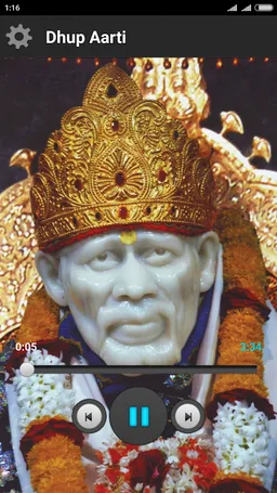 Sai Baba Aarti Audio screenshot 5