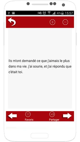 Messages d'amour et Séduction screenshot 5
