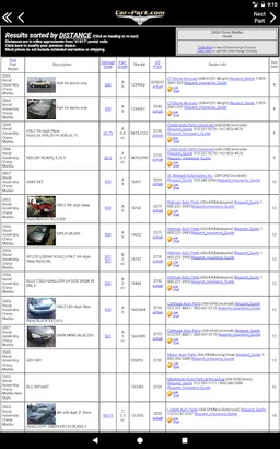 Car-Part.com Used Auto Parts screenshot 8