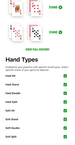 Blackjack Strategy Practice, Blackjack Trainer screenshot 7