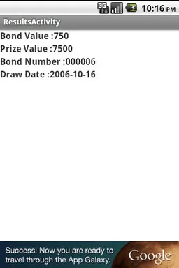 Pakistan Prize Bond Check screenshot 2