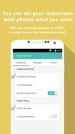 Mydol (KPOP STAR LOCKSCREEN) screenshot 4