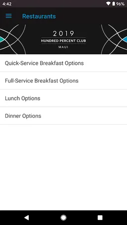 BMC Events App screenshot 1