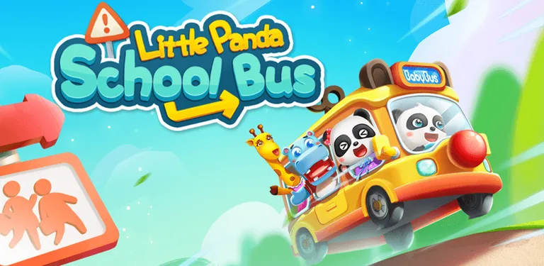 Baby Panda's School Bus cover image