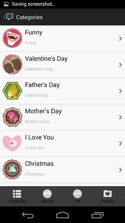 Handcent 6 Skin (ICS style) screenshot 6