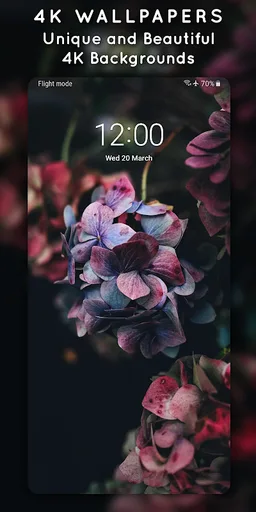 4K Wallpapers - Auto Wallpaper Changer screenshot 1