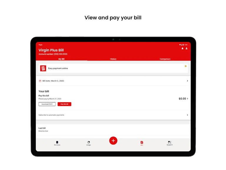 Virgin Plus My Account screenshot 14
