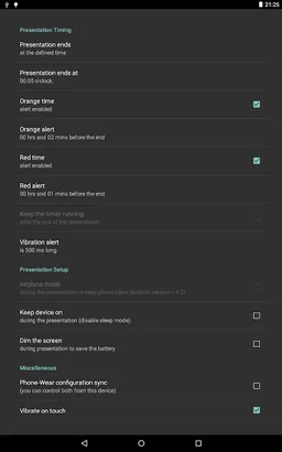 Silent Presentation Timer screenshot 8