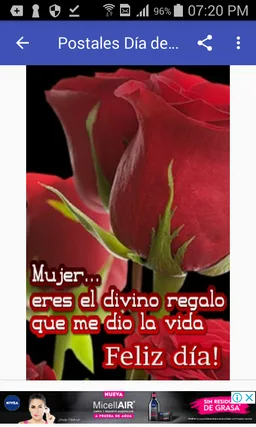 Postales Día de la Mujer screenshot 3