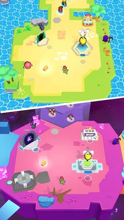 Monster Evolution Run & Battle screenshot 3