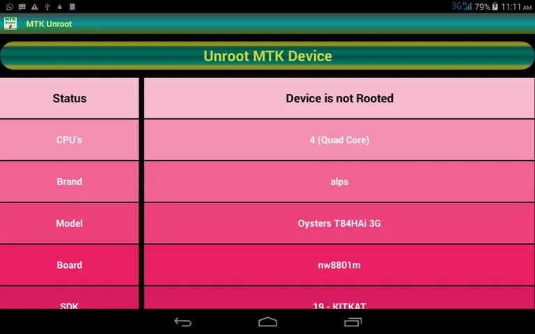 Unroot MTK Device screenshot 3