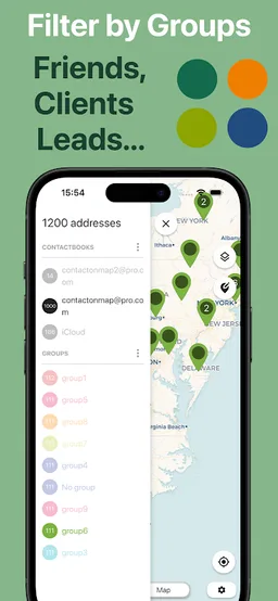 Contact on Map screenshot 2