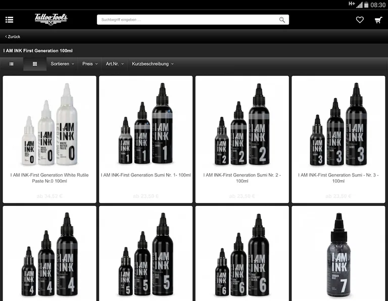 Tattoo-Tools GmbH screenshot 7