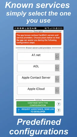 ContactSync trial screenshot 7