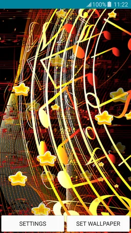 Live Wallpapers - Musical screenshot 3