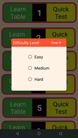 Maths Tables (Multiplication) screenshot 16