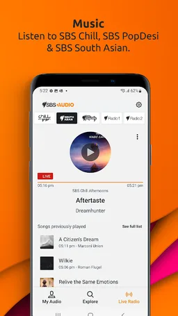 SBS Audio screenshot 2