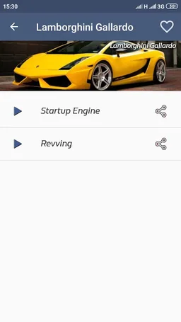 Звуки двигателей лучших автомобилей мира screenshot 2