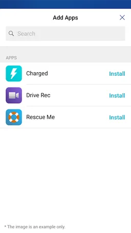 TOYOTA SmartDeviceLink screenshot 1