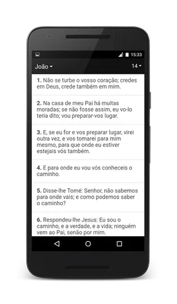 Bíblia Almeida Ferreira screenshot 2