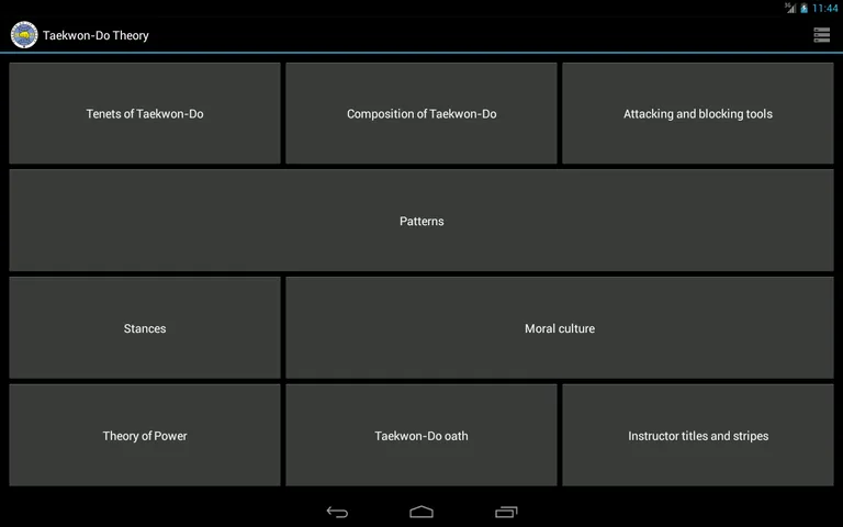 Taekwon-Do ITF Theory screenshot 5