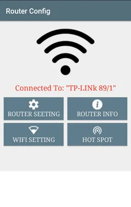 Router Setup - Admin screenshot 1