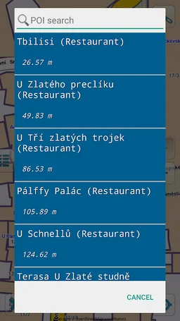 Map of Prague offline screenshot 7