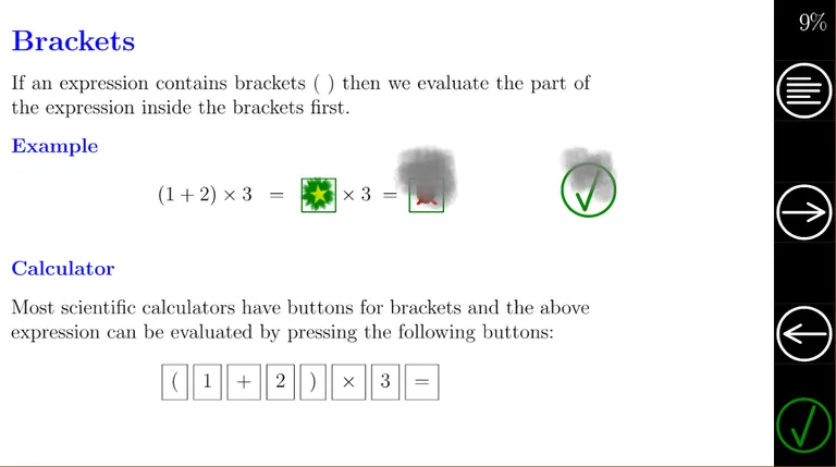 Algebra Tutorial 1: Basics screenshot 8
