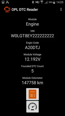 OPL DTC Reader screenshot 4