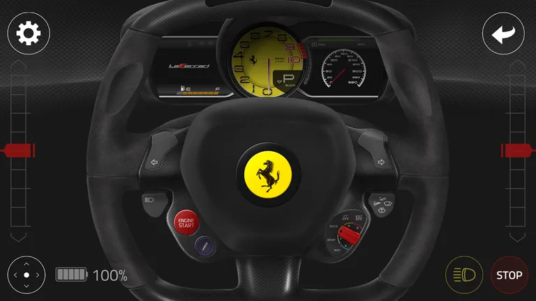 1:50 Bluetooth RC Ferrari screenshot 2