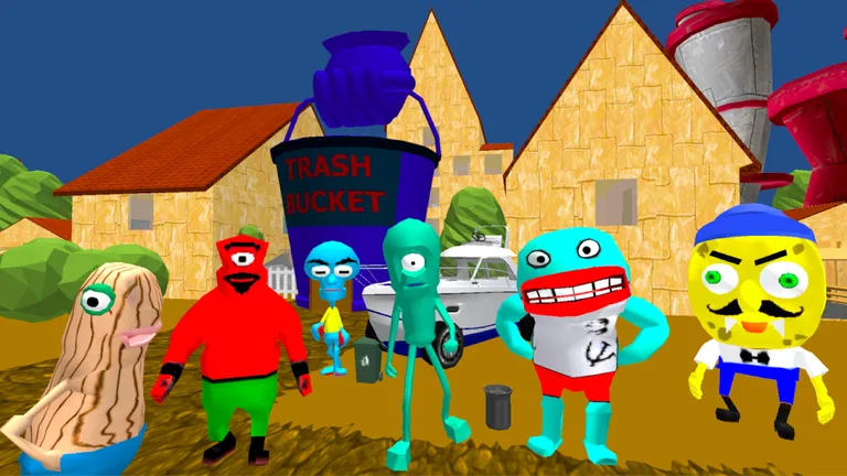 Plankton Gang. Sponge Neighbor screenshot 1