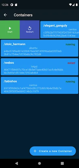 Docker Mobile screenshot 7
