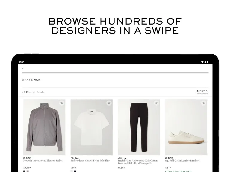 MR PORTER: Shop men’s fashion screenshot 12
