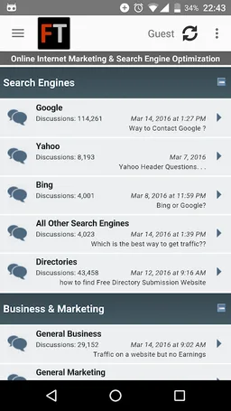 Forum Talker screenshot 1
