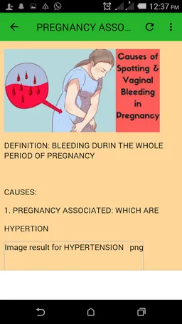 Causes Of Bleeding During Pregnancy screenshot 3