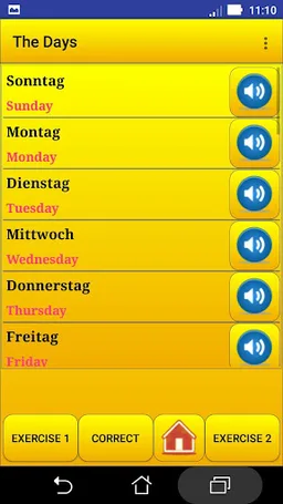 Learning German language (less screenshot 1