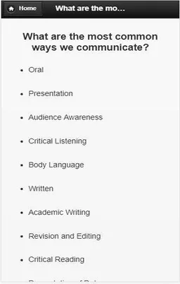 Communication Skills and report writing screenshot 1