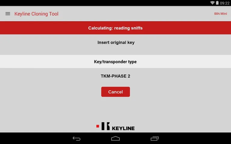 Keyline Cloning Tool screenshot 2