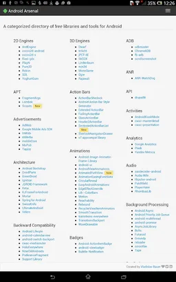 Android Arsenal screenshot 9