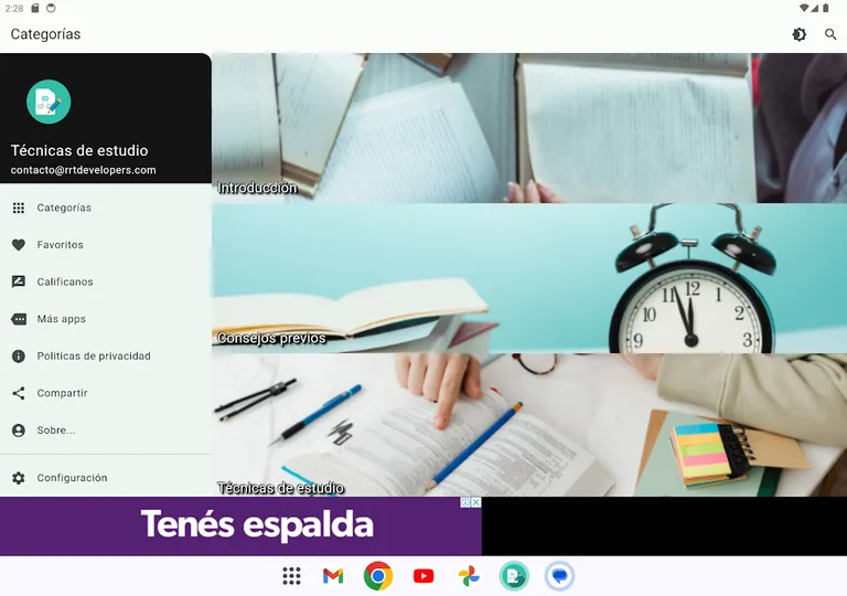 Tecnicas de estudio rapido screenshot 9
