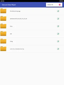 Wipe Mobile Phone Storage with Secure Data Wiper screenshot 12