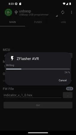 ZFlasher AVR screenshot 3