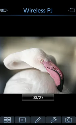 Panasonic Wireless Projector screenshot 3