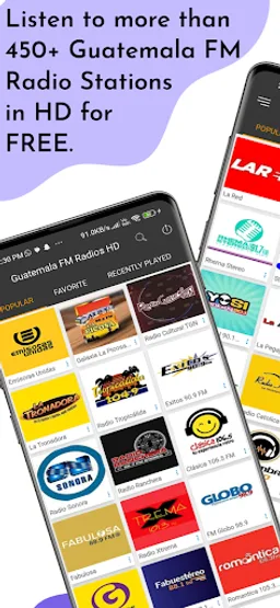 Guatemala FM Radios HD screenshot 2