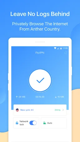 FlyVPN - Secure & Fast VPN screenshot 1