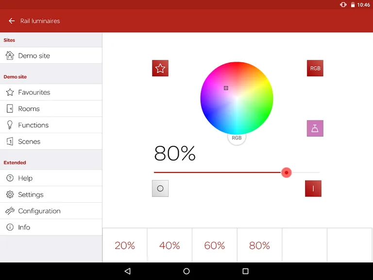 Feller KNX screenshot 3
