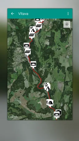 Canoeing navigation screenshot 5