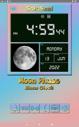 Moon Phase Alarm Clock screenshot 23